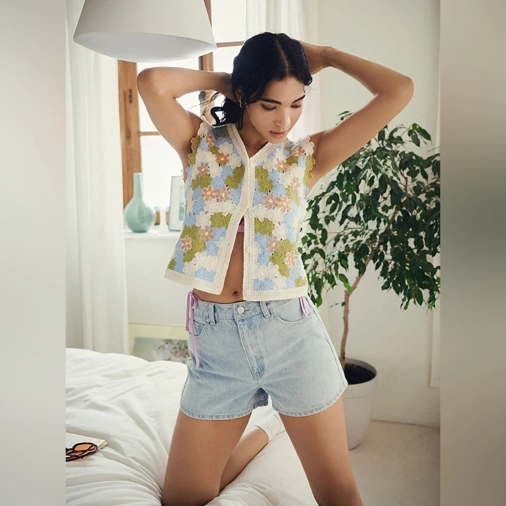 🏷️ NWT Twik Organic Recycled Cotton Denim Shorts